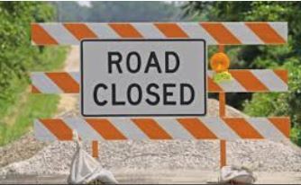road closed