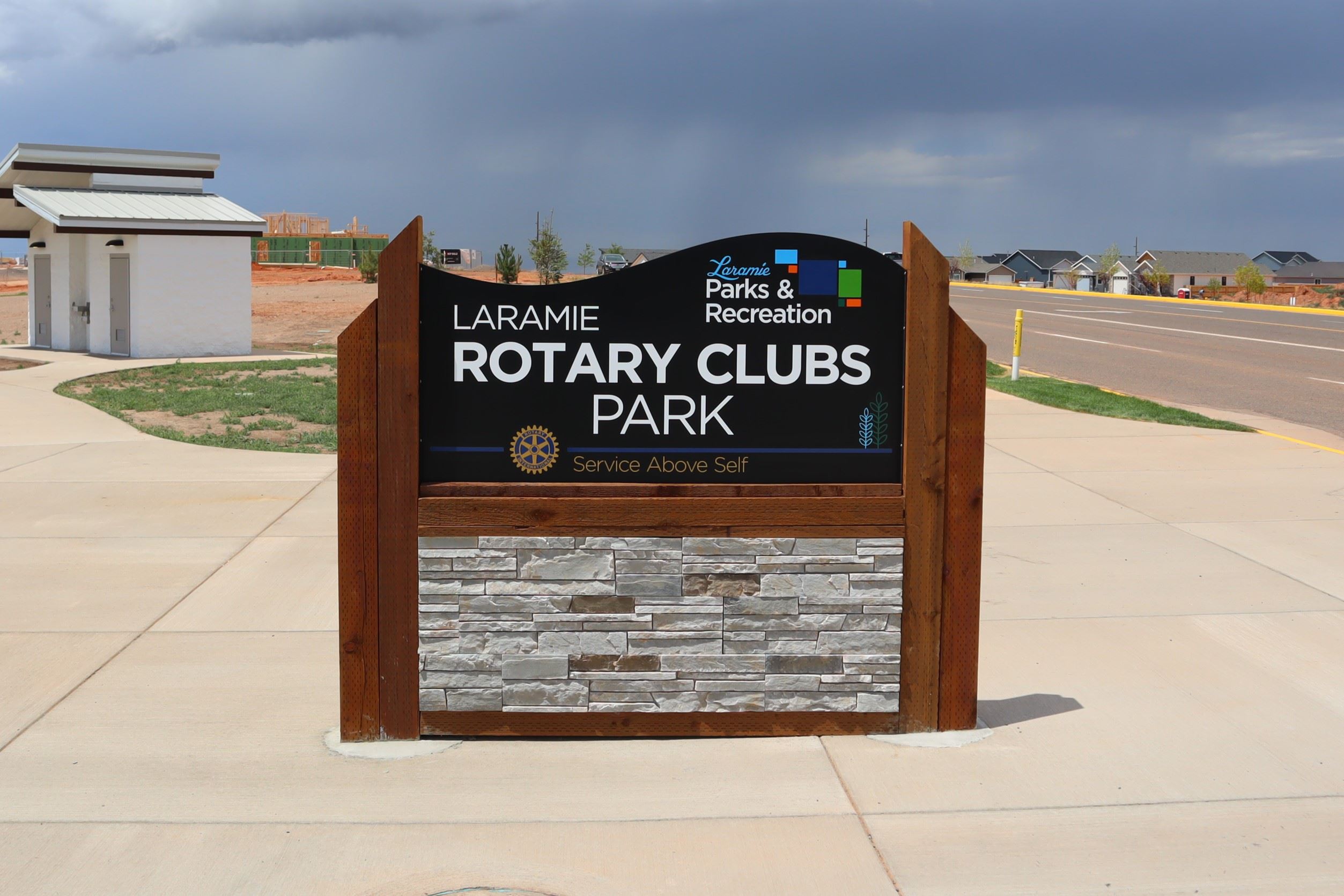 Rotary Club Park Sign