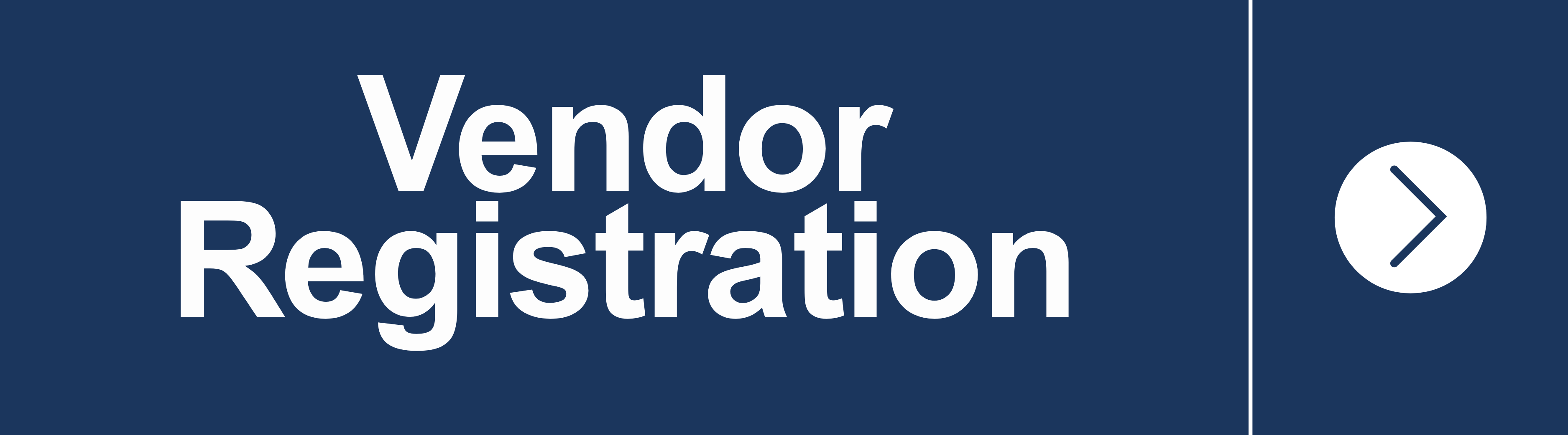 Vendor Registration Button