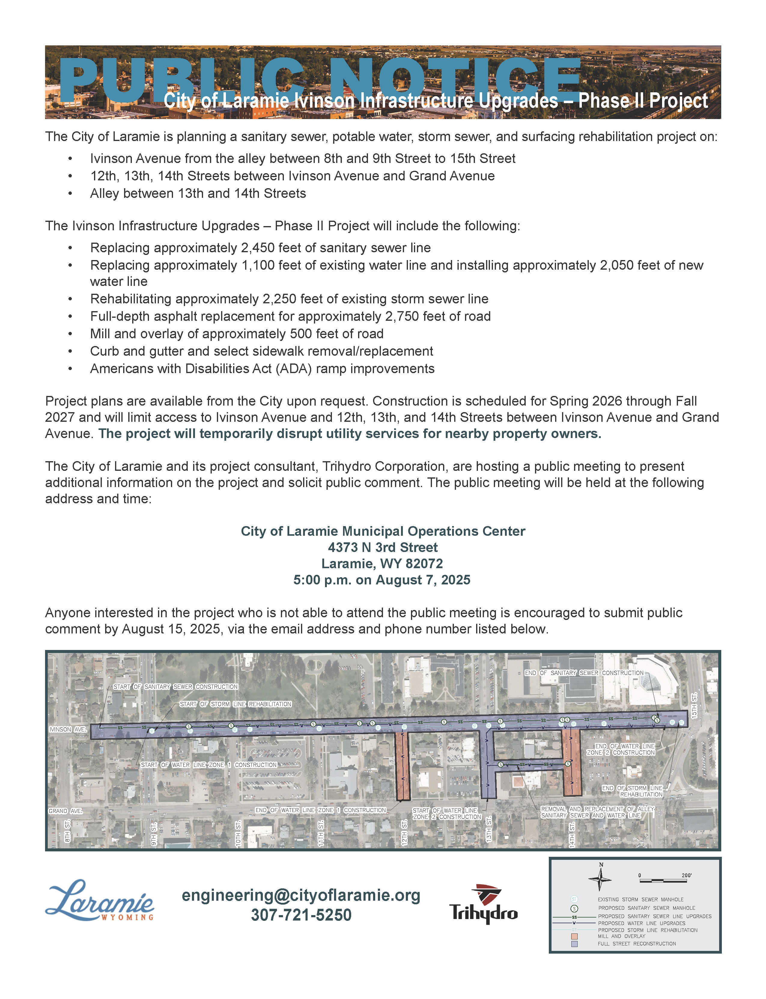 202506_Laramie_IvinsonUpgrades_PhaseII_PublicFlyer